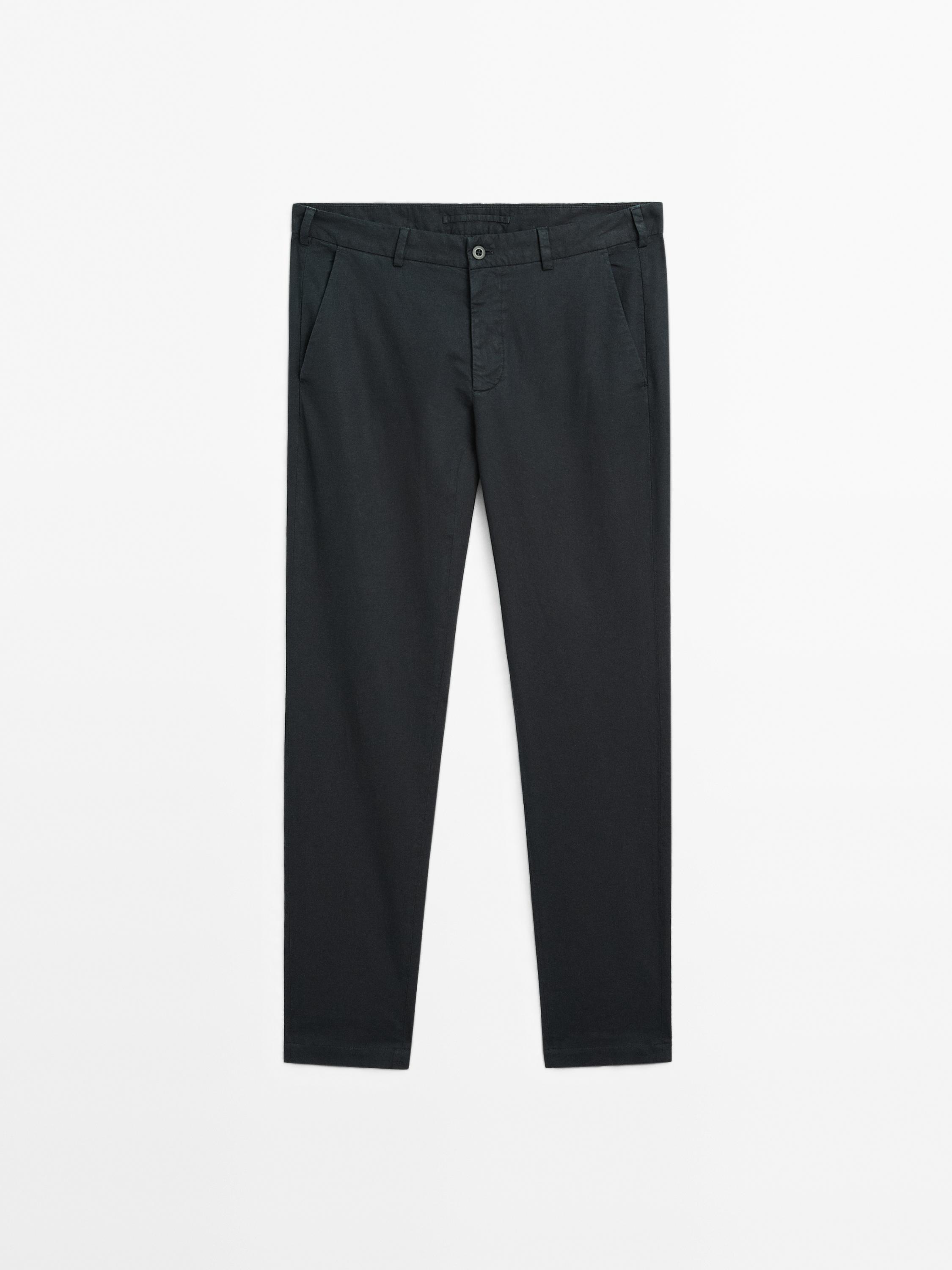 Slim fit trousers